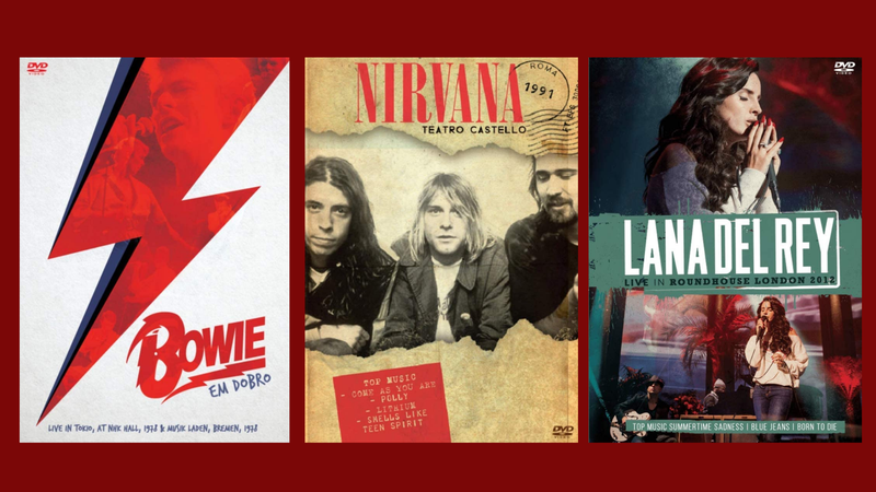 Selecionamos 11 DVDs que vão conquistar os fãs de Nirvana, The Beatles, Lana Del Rey e muito mais - Reprodução/Amazon