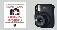 Livro, câmera instantânea, copo térmico e outros itens temáticos para os apaixonados por fotografia - Reprodução/Amazon