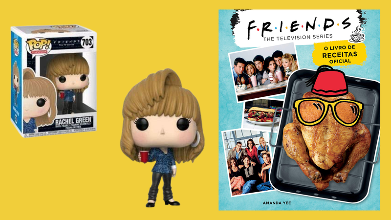 Funko Pop, caneca, quadros e outros itens temáticos da série Friends - Reprodução/Amazon