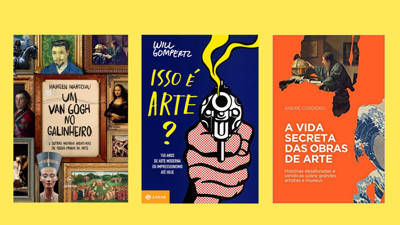 Selecionamos 6 obras que vão garantir boas horas de leitura para os apaixonados por arte - Reprodução/Amazon