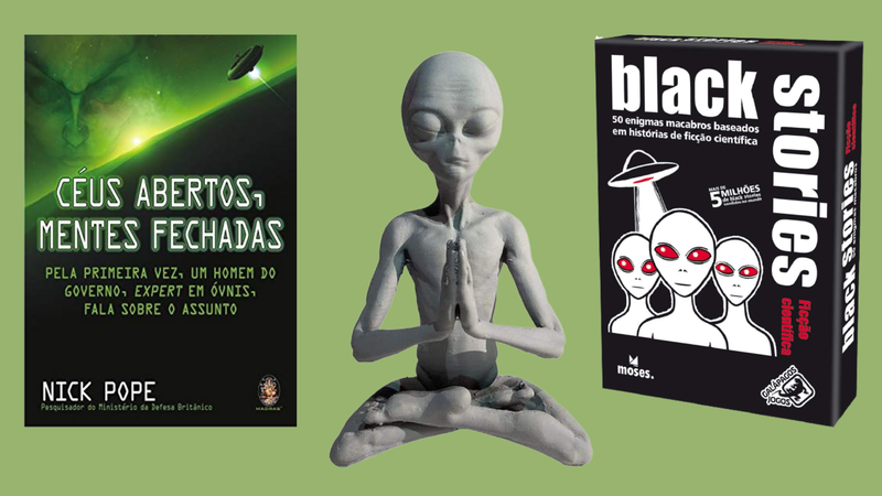 Selecionamos 13 itens temáticos para quem se interessa por óvnis e extraterrestres - Reprodução/Amazon