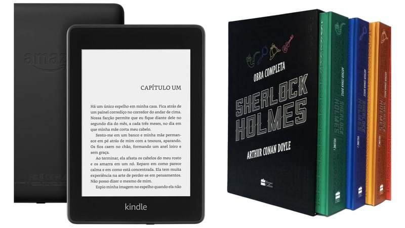 Selecionamos 7 itens que vão conquistar os fãs de leitura - Reprodução/Amazon