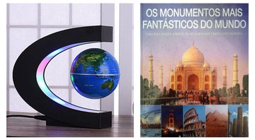 Selecionamos 7 itens decorativos que vão conquistar todos os apaixonados por viagens - Reprodução/Amazon