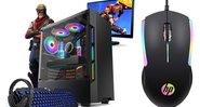 Monitor, teclado, mouse e muitos outros itens para quem deseja um PC ainda mais potente - Reprodução/Amazon