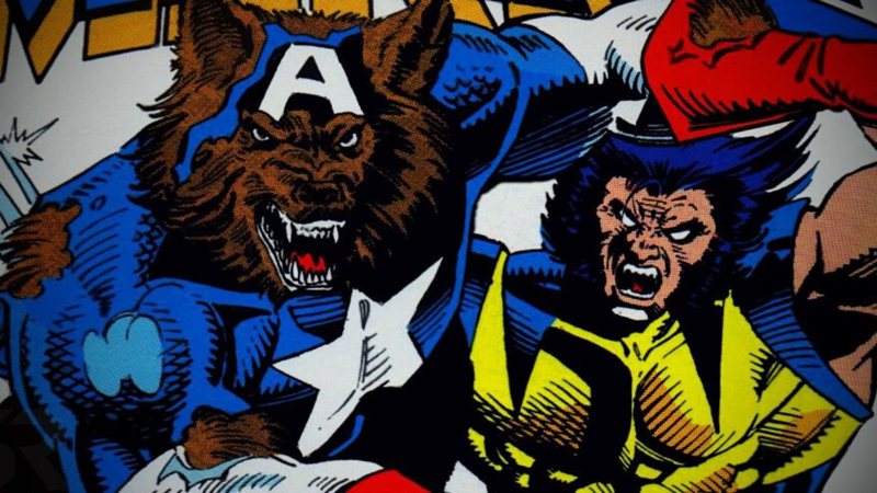 Capitão América como Lobisomem e Wolverine em Captain America #405 (Foto: Reprodução)