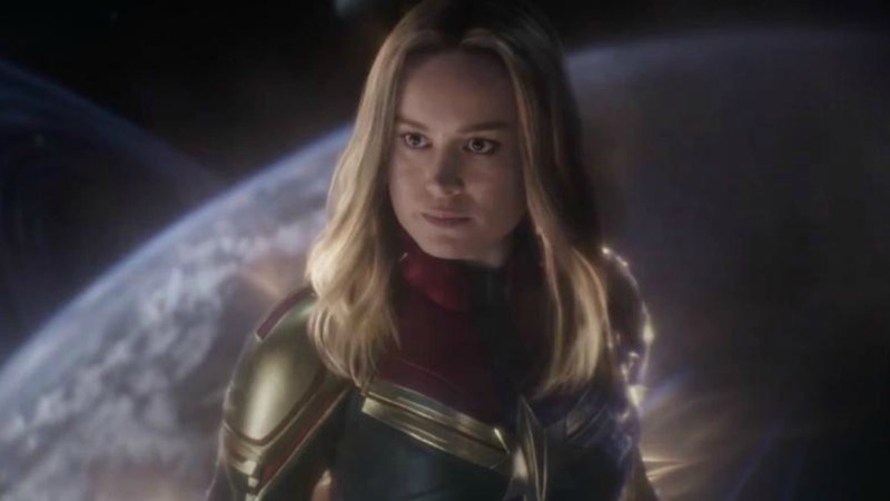 Brie Larson como Capitã Marvel (Foto: Reprodução Marvel)