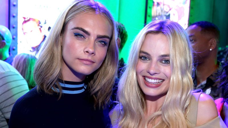 Cara Delevingne e Margot Robbie (Foto: Jonathan Leibson/Getty Images for Samsung)