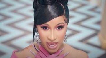 Cardi B no clipe de 'WAP' (Foto: Reprodução/Youtube)