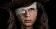 Chandler Riggs como Carl Grimes em The Walking Dead (Foto: Divulgação/AMC)