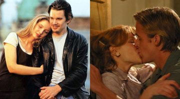 Cena de Before Sunrise (Foto: Reprodução) e Diário de Uma Paixão (Foto: Divulgação / Netflix)