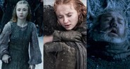 Shireen, Família Stark e Hodor (Fotos: Reprodução/HBO)