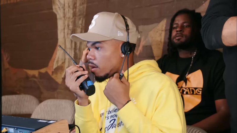 Chance the Rapper no comando de Punk'd (Foto: Reprodução/YouTube)