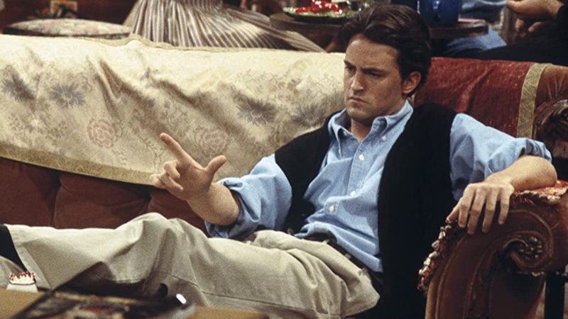 Matthew Perry como Chandler em Friends (Foto: Reprodução)