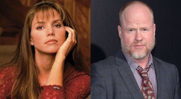 Charisma Carpenter e Joss Whedon (Foto 1: Reprodução | Foto 2: Michael Tullberg/Getty Images)