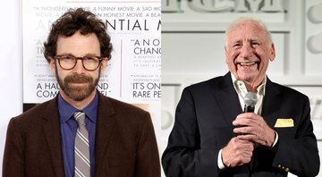 Charlie Kaufman (Foto: Mark Davis / Getty Images) e Mel Brooks (Foto: Emma McIntyre / Getty Images)