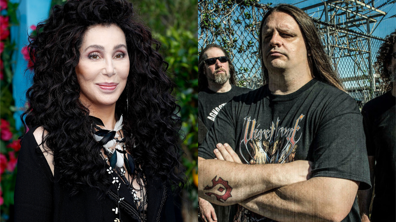 Cher (Foto: Getty Images)/ Cannibal Corpse (divulgação)