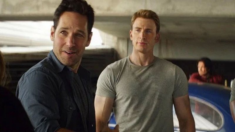 Chris Evans e Paul Rudd em Capitão América: Guerra Civil (Foto: Reprodução/Disney/Marvel Studios)