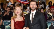 Scarlett Johansson e Chris Evans (Foto: Ian Gavan/Equipe)