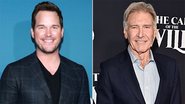 Chris Pratt e Harrison Ford - Chris Pratt (Foto: Rich Fury / Getty Images) e Harrison Ford (Foto: Alberto E. Rodriguez / Getty Images)