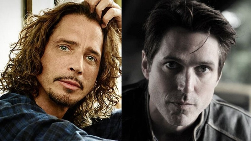 Chris Cornell e Lauchlin MacDonald (Foto 1: Jeff Lipsky/Divulgação | Foto 2: Mark Carol Company/Divulgação)