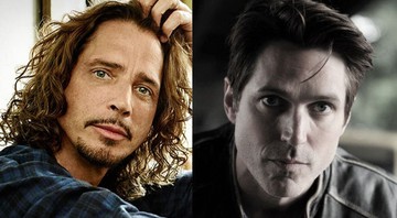 Chris Cornell e Lauchlin MacDonald (Foto 1: Jeff Lipsky/Divulgação | Foto 2: Mark Carol Company/Divulgação)