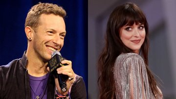 Chris Martin e Dakota Johnson (Fotos: Getty Images)