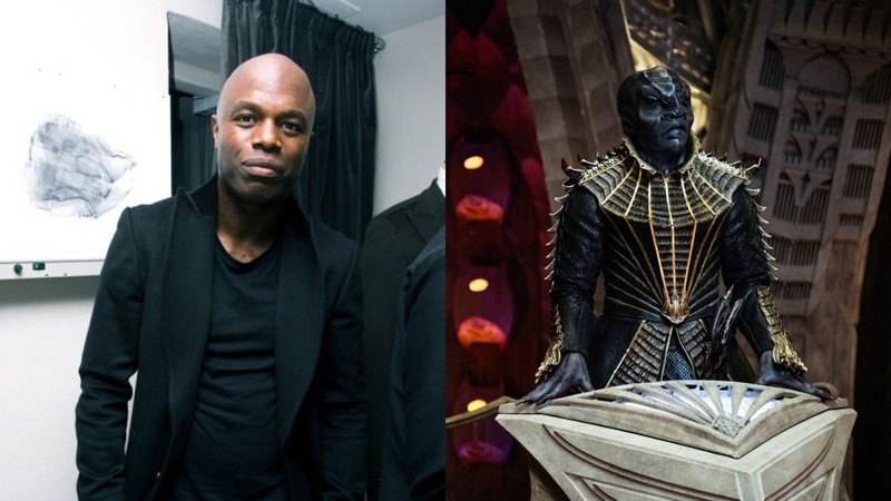 Chris Obi como Klingon em Star Trek: Discovery (Foto: Reprodução)