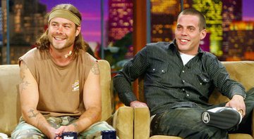 Chris Pontius e Steve-O (Foto: Kevin Winter/Getty Images)