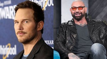 Chris Pratt (Foto: Jesse Grant / Getty Images) e Dave Bautista (Foto: Getty Images / Rich Polk)