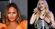 Chrissy Teigen (Foto: Frazer Harrison /Getty Images) e Avril Lavigne (Foto: Robert E Klein/AP Images)