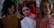 Cindy Williams, Carrie Fisher como Princesa Leia e Jodie Foster (Fotos:  Reprodução)