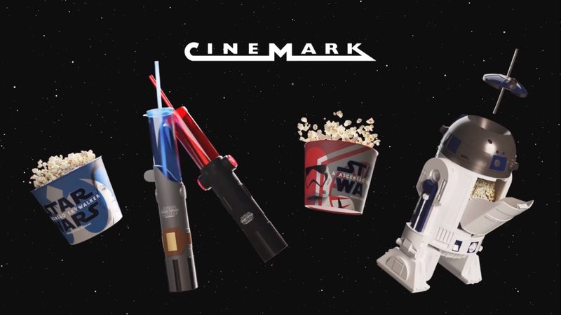 Combos especiais do Cinemark para lançamento de Star Wars: A Ascensão Skywalker (Foto: Divulgação / Cinemark)