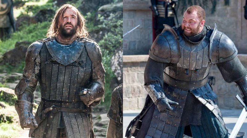 Sandor e Gregor Clegane em Game of Thrones (foto: reprodução HBO)