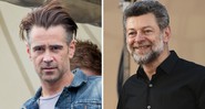 Colin Farrel e Andy Serkis (Fotos: Patrick van Katwijk/picture-alliance/dpa/AP Images e Jordan Strauss/Invision/AP)