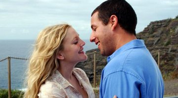 Adam Sandler e Drew Barrymore em cena de Como Se Fosse a Primeira Vez (Foto: Reprodução)