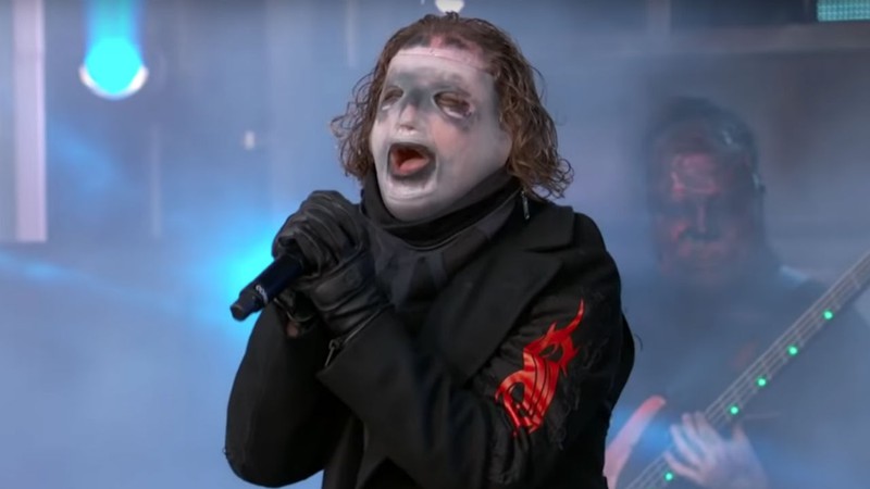 Corey Taylor (Foto: Reprodução/ Jimmy Kimmel Live/ Youtube)