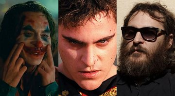 Joaquin Phoenix em Coringa, Gladiador e Eu Ainda Estou Aqui (Fotos: Reprodução)