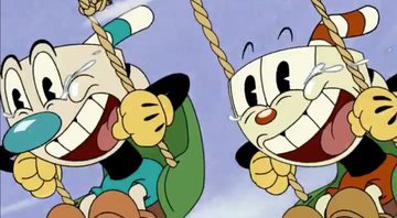 Imagem do trailer do desenho Cuphead (Foto:Reprodução/Twitter/Netflix)