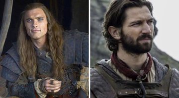 As duas versões de Daario Naharis (Foto: Reprodução/HBO)