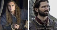 As duas versões de Daario Naharis (Foto: Reprodução/HBO)