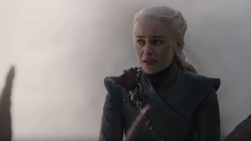 Emilia Clarke como Daenerys em Game of Thrones (Foto:Reprodução)