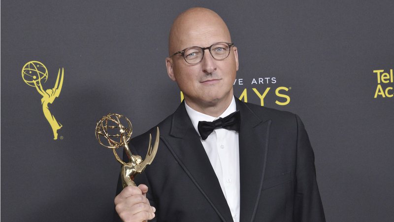 Dan Reed na cerimônia do Emmy 2019 (Foto:Sthanlee B. Mirador/Sipa USA)