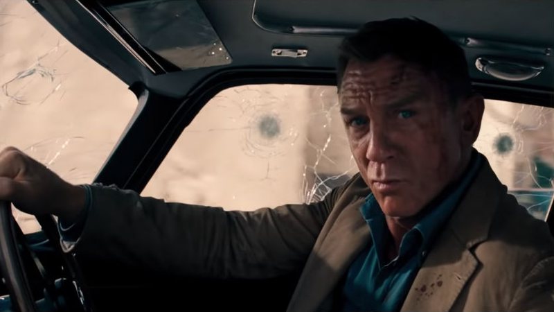 Daniel Craig no trailer de 007 - Sem Tempo Para Morrer