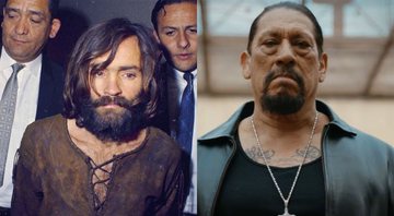 Montagem de Charles Manson (Foto: AP) e Danny Trejo (Foto: Reprodução/Youtube)