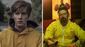 Louis Hoffman como Jonas Kanhwald (foto: Reprodução/ Netflix) e Walter White (Foto: Reprodução/AMC)