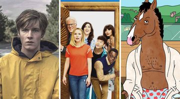 Dark, The Good Place e Bojack Horseman foram três das séries encerradas (Fotos: Divulgação / Netflix)