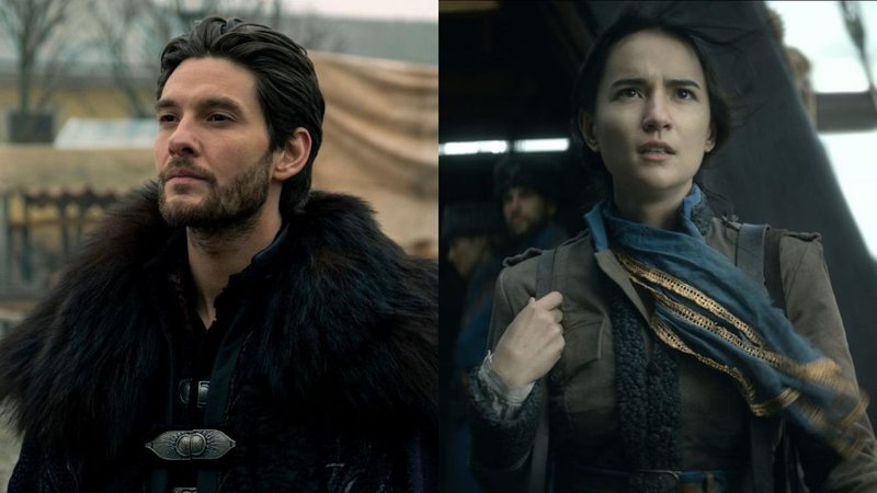 Darkling (Ben Barnes) e Alina Starkov (Jessie Mei Li) em Sombra e Ossos (Foto: Divulgação / Netflix)