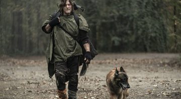 Norman Reedus como Darly em The Walking Dead (Foto: Eli Ade/AMC)