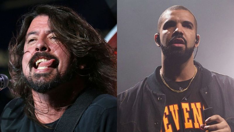 Dave Grohl (Foto: Greg Allen/AP) | Drake (Foto: Charles Sykes / Invision AP)