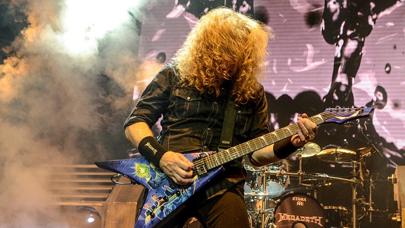 Dave Mustaine, vocalista e guitarrista do Megadeth (Foto: Leandro Anhelli)